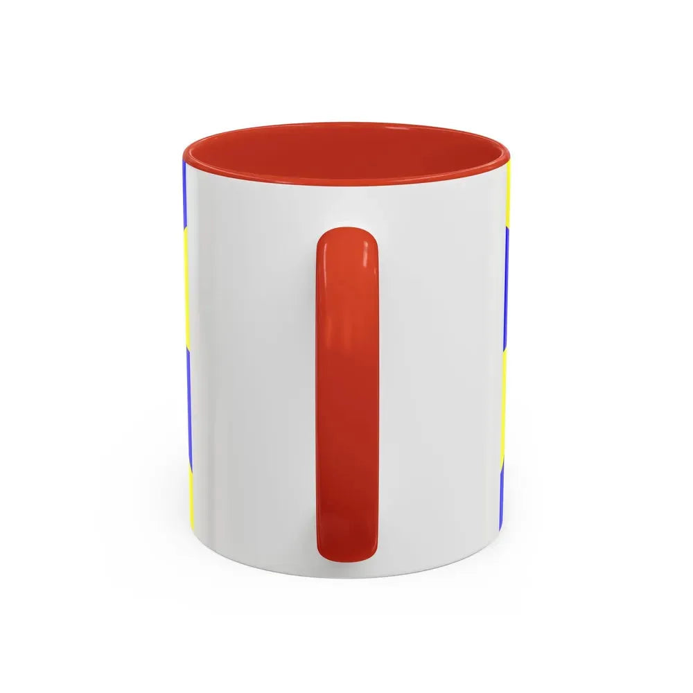 Flag of West Flanders Belgium - Accent Coffee Mug - Go Mug Yourself