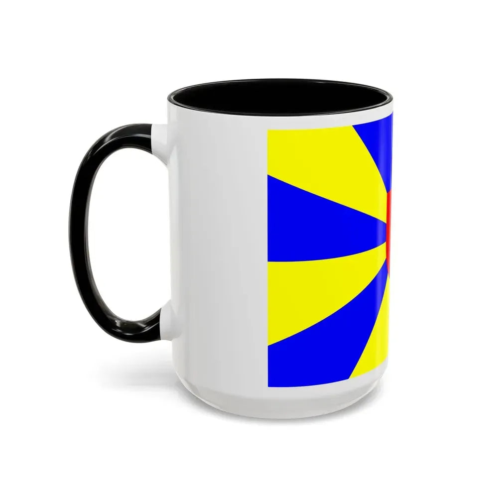 Flag of West Flanders Belgium - Accent Coffee Mug - Go Mug Yourself