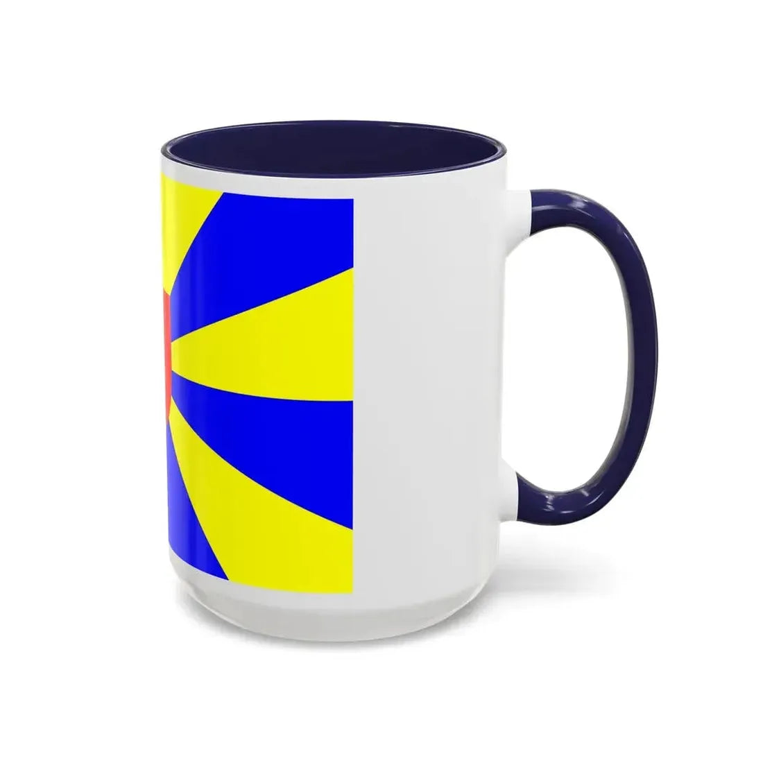 Flag of West Flanders Belgium - Accent Coffee Mug - Go Mug Yourself