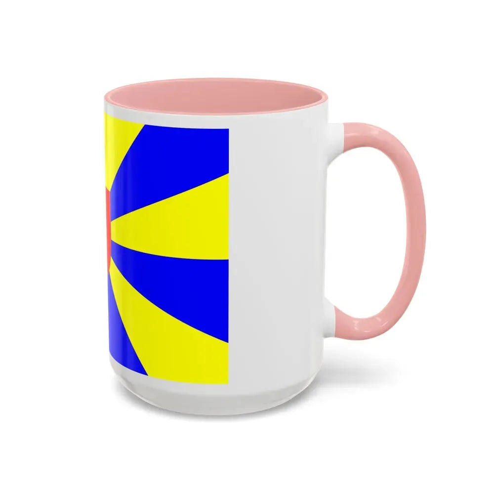 Flag of West Flanders Belgium - Accent Coffee Mug - Go Mug Yourself
