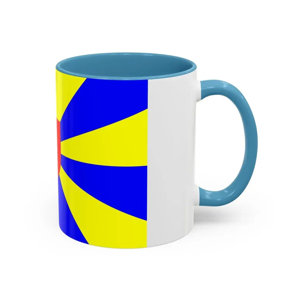 Flag of West Flanders Belgium - Accent Coffee Mug - Go Mug Yourself