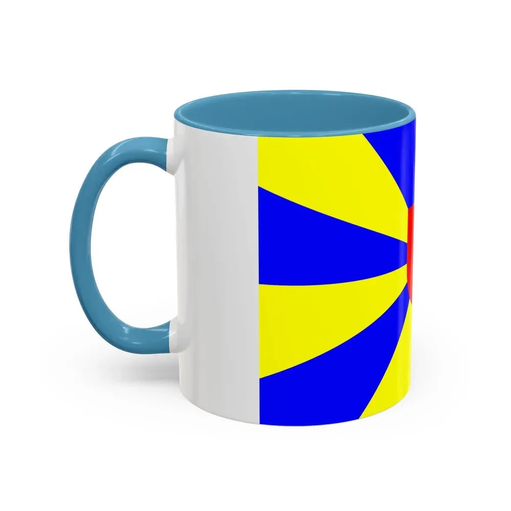 Flag of West Flanders Belgium - Accent Coffee Mug - Go Mug Yourself