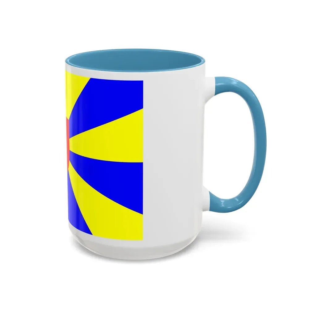 Flag of West Flanders Belgium - Accent Coffee Mug - Go Mug Yourself