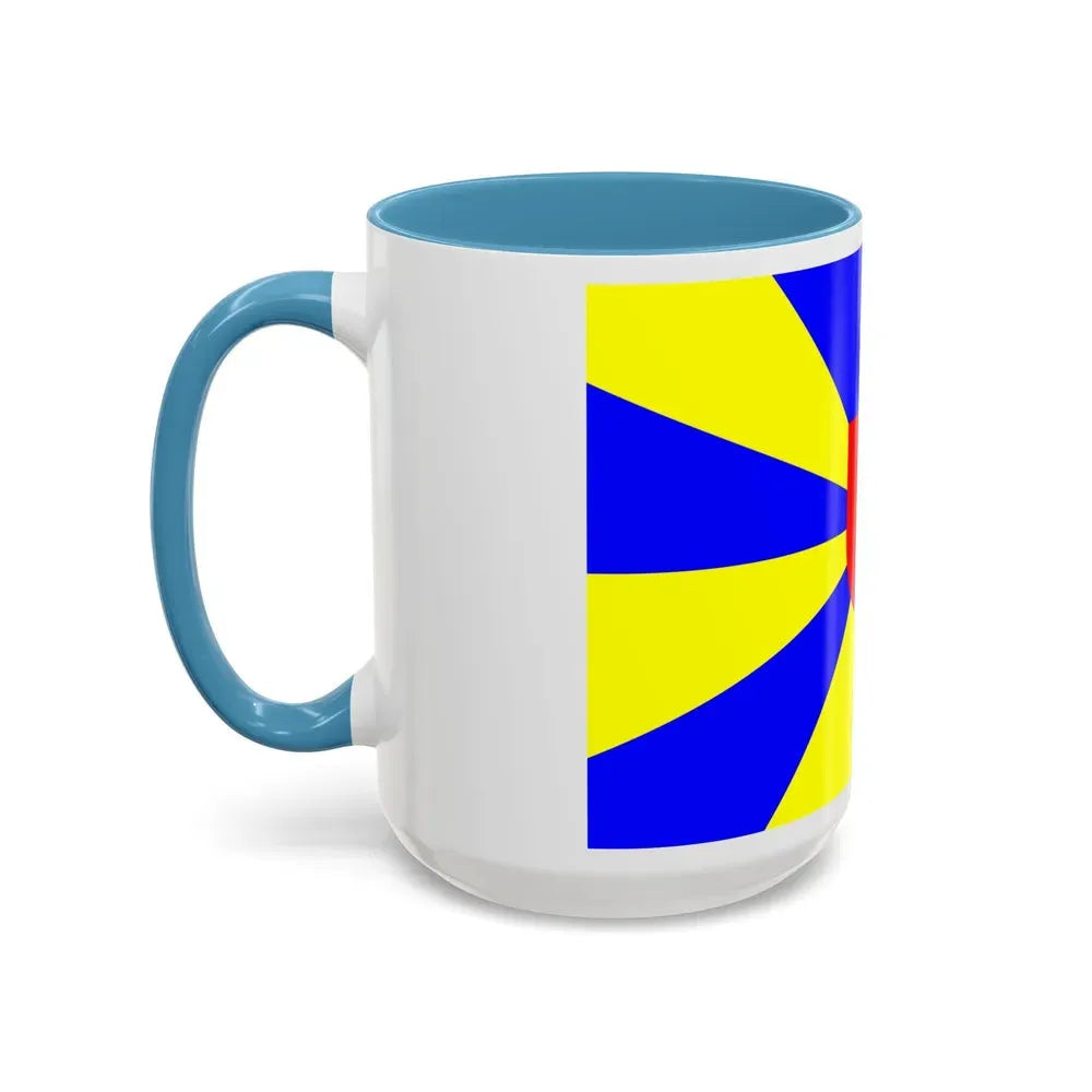 Flag of West Flanders Belgium - Accent Coffee Mug - Go Mug Yourself