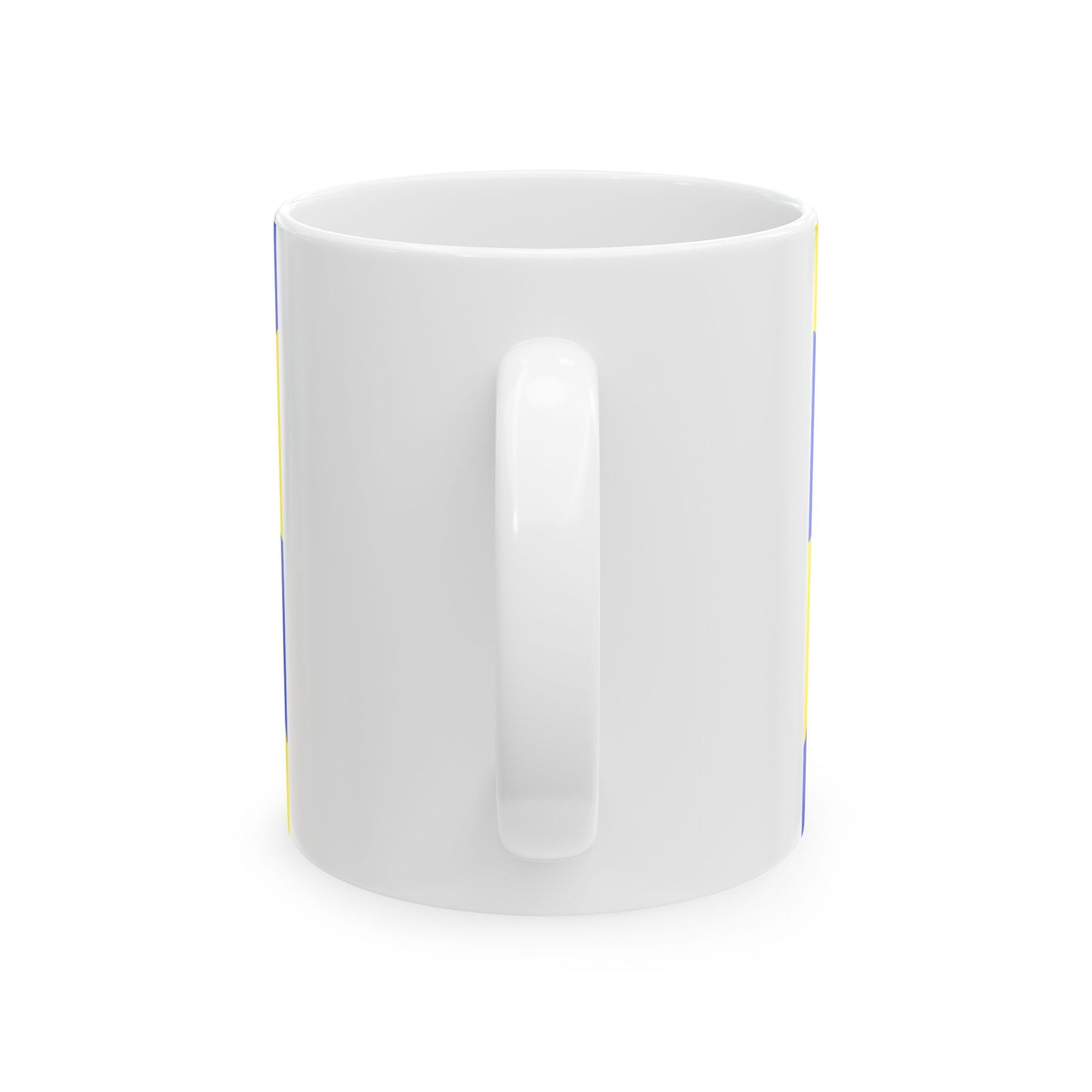 Flag of West Flanders (Belgium) White Coffee Mug-Go Mug Yourself