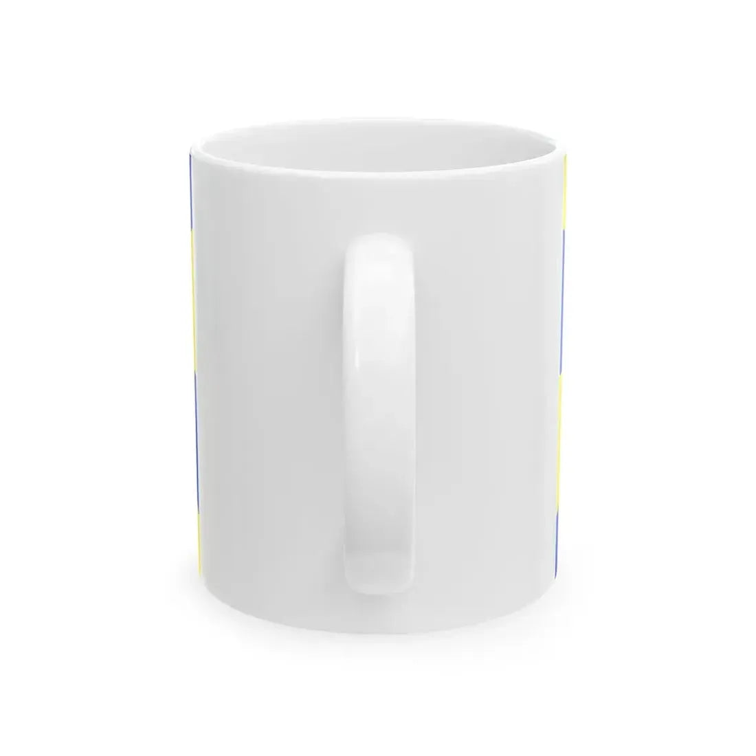 Flag of West Flanders (Belgium) White Coffee Mug - Go Mug Yourself