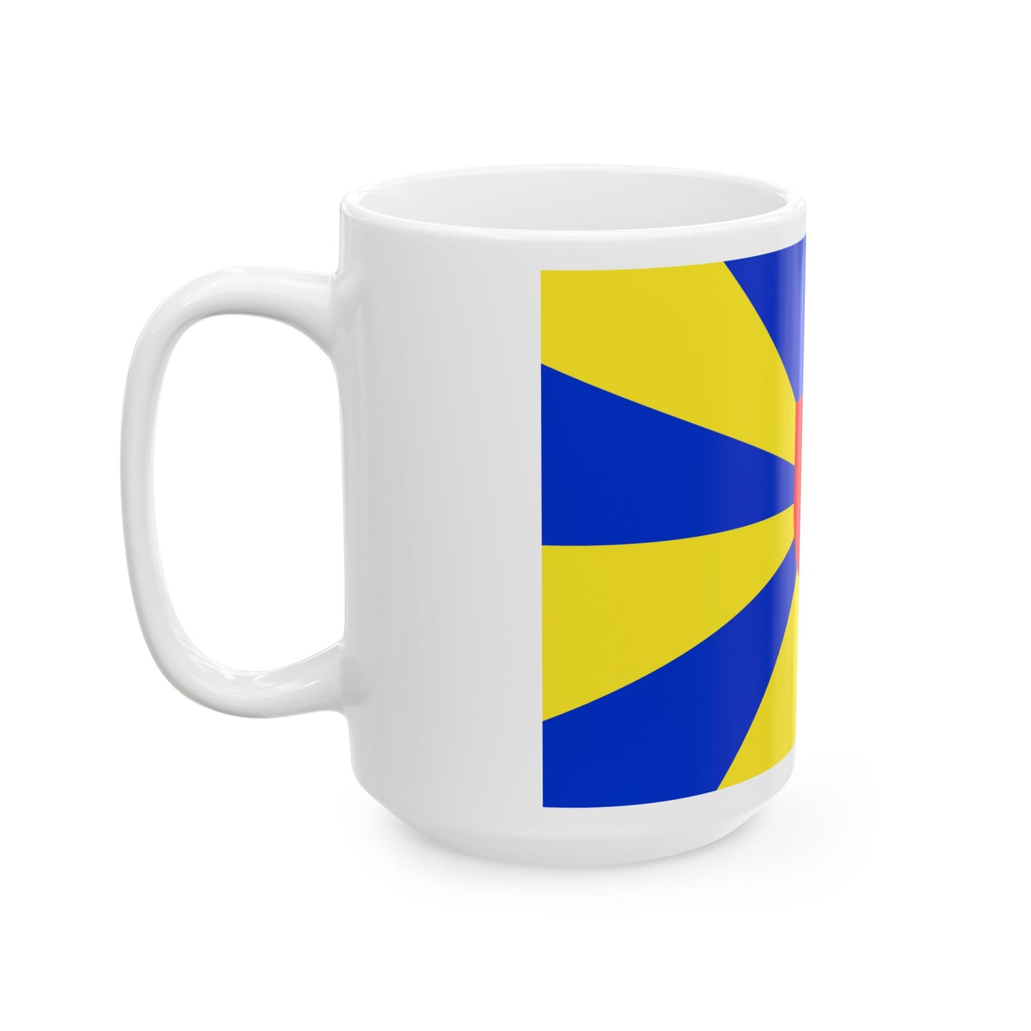Flag of West Flanders (Belgium) White Coffee Mug-Go Mug Yourself