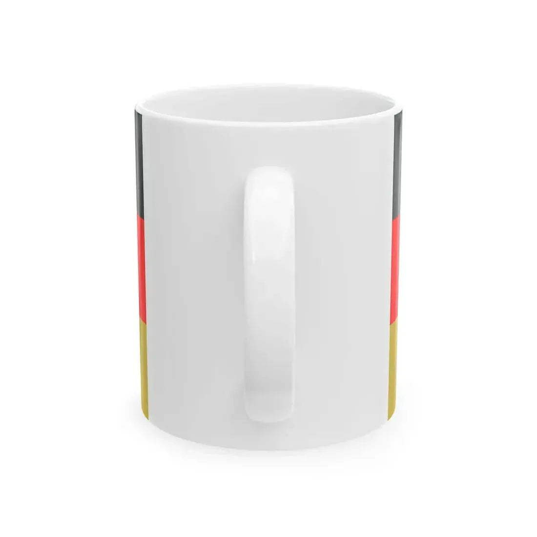 Flag of West Germany Flag of Germany 1990-1996 (Germany) White Coffee Mug - Go Mug Yourself