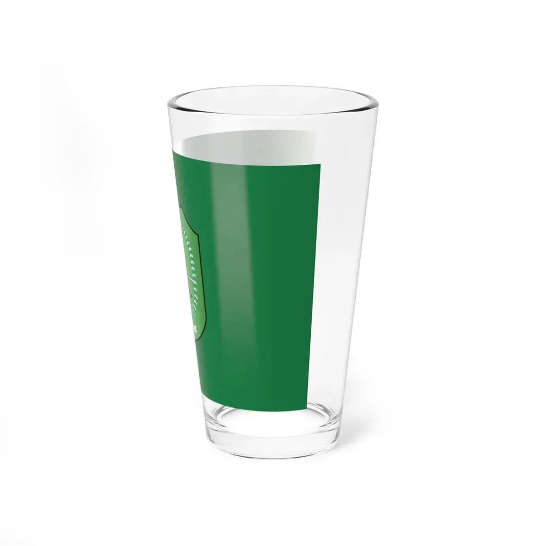 Flag of West Kalimantan Indonesia - Pint Glass 16oz - Go Mug Yourself