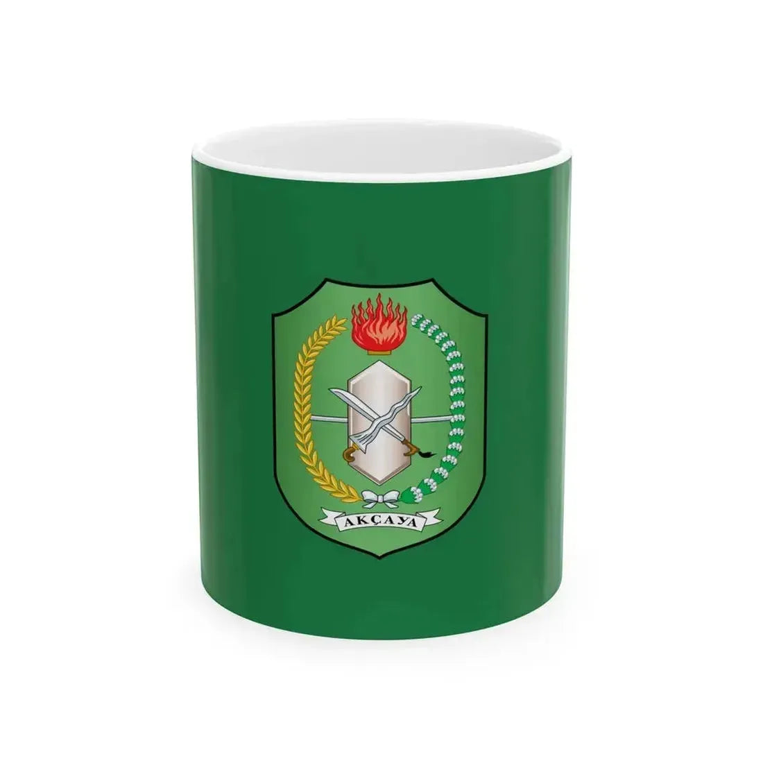 Flag of West Kalimantan Indonesia - White Coffee Mug 11oz - Go Mug Yourself