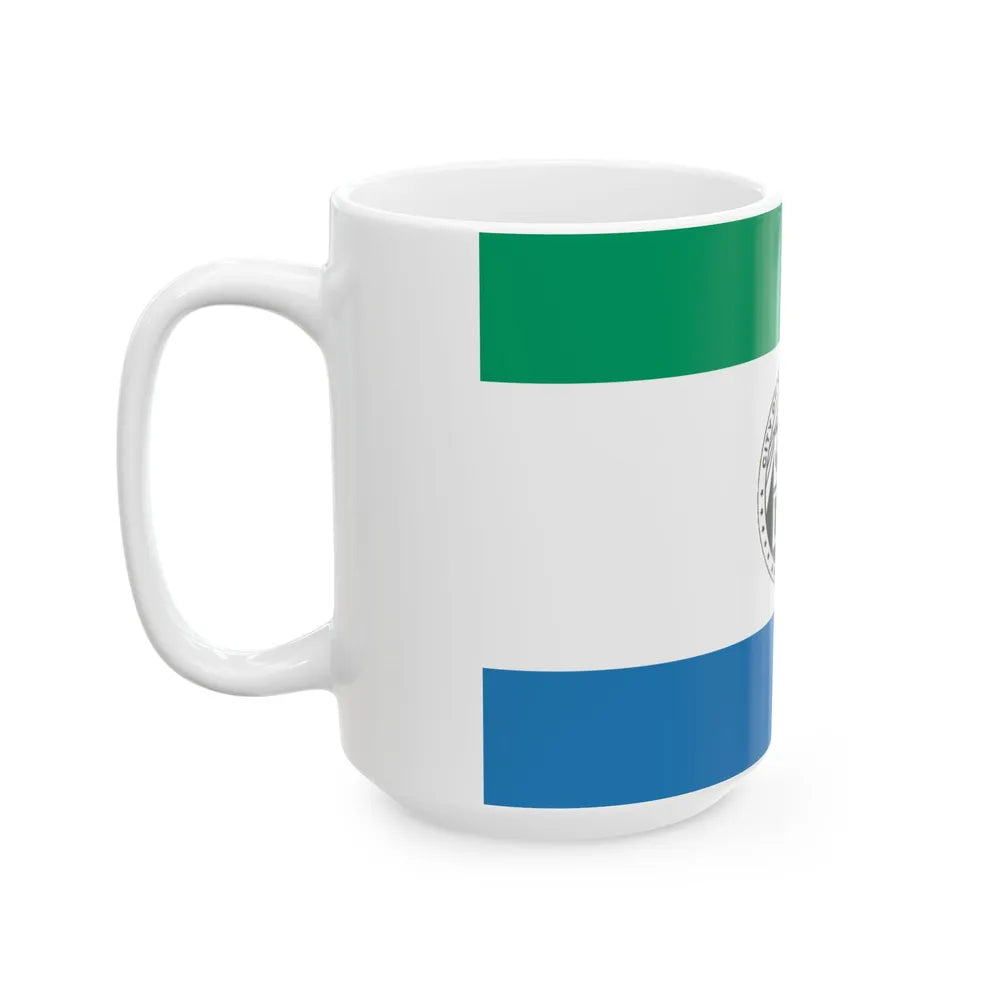 Flag of West Memphis Arkansas (United States) White Coffee Mug - Go Mug Yourself