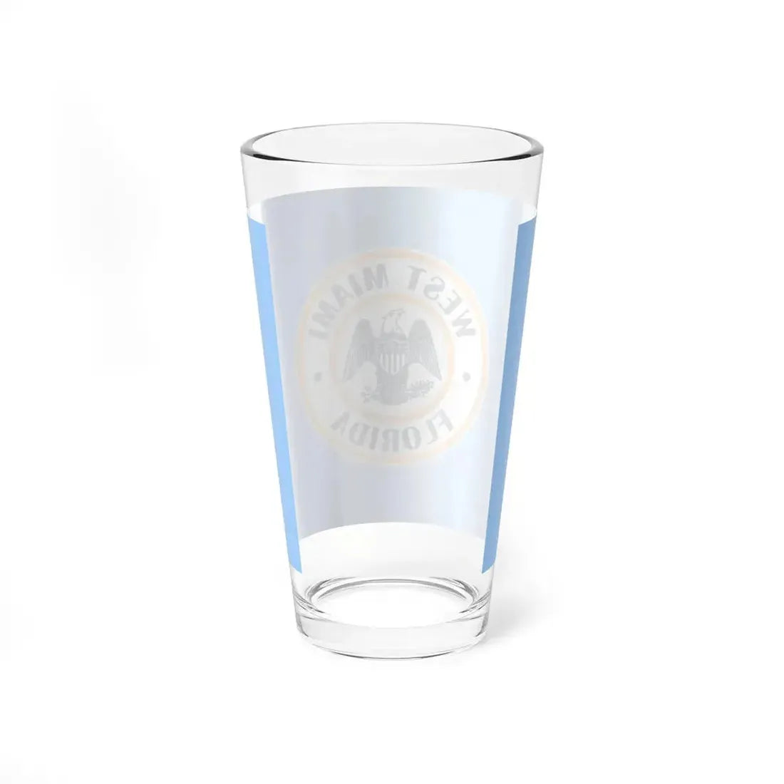 Flag of West Miami Florida (United States) Pint Glass 16oz - Go Mug Yourself