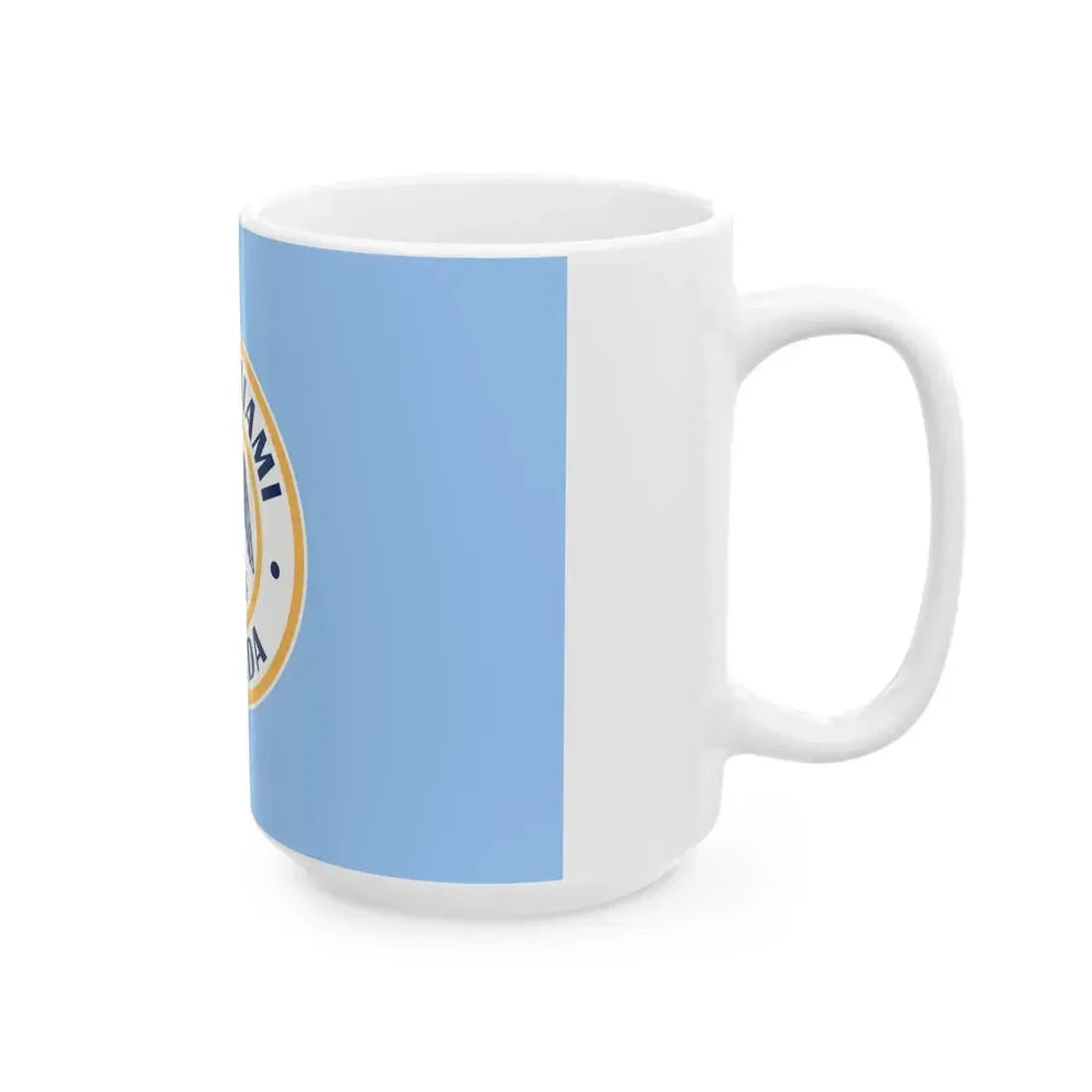 Flag of West Miami Florida (United States) White Coffee Mug - Go Mug Yourself