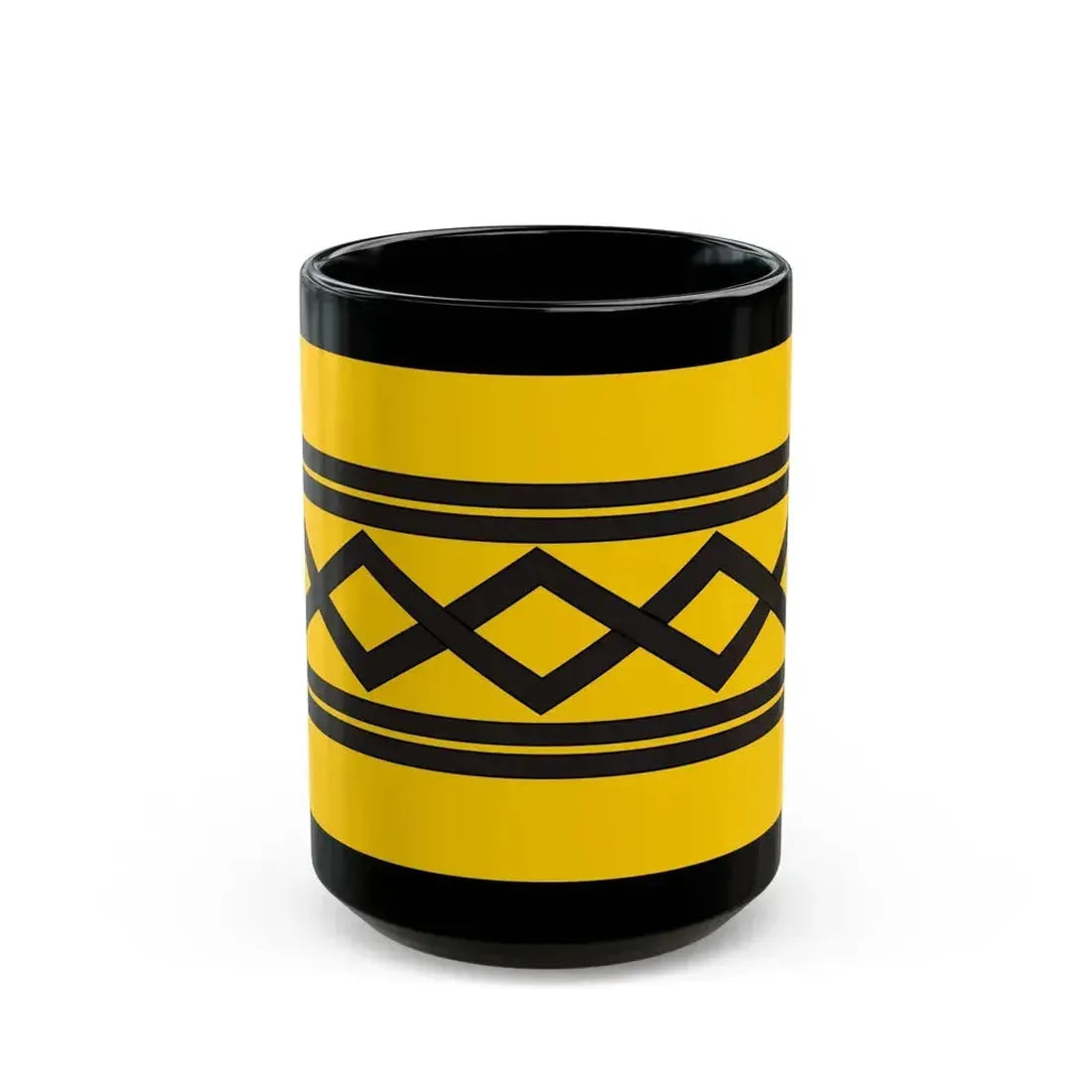 Flag of West Midlands County UK - Black Coffee Mug 15oz - Go Mug Yourself