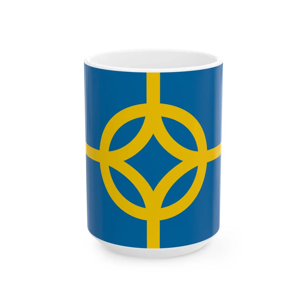 Flag of West Plains Missouri (United States) White Coffee Mug 15oz - Go Mug Yourself