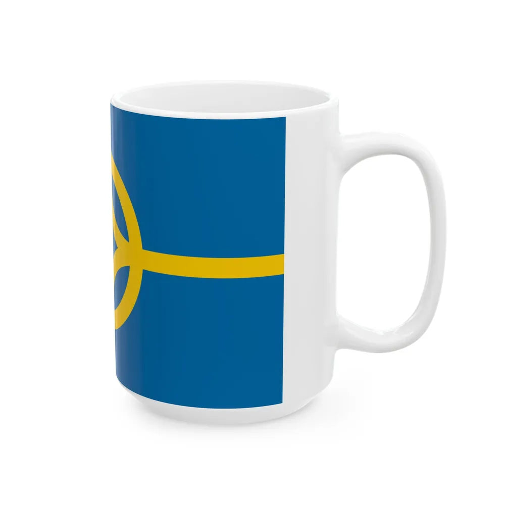 Flag of West Plains Missouri (United States) White Coffee Mug - Go Mug Yourself