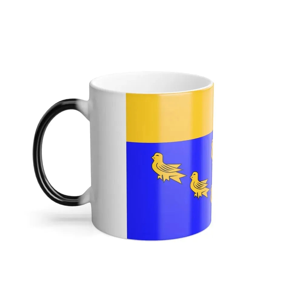 Flag of West Sussex UK - Color Changing Coffee Mug - Go Mug Yourself