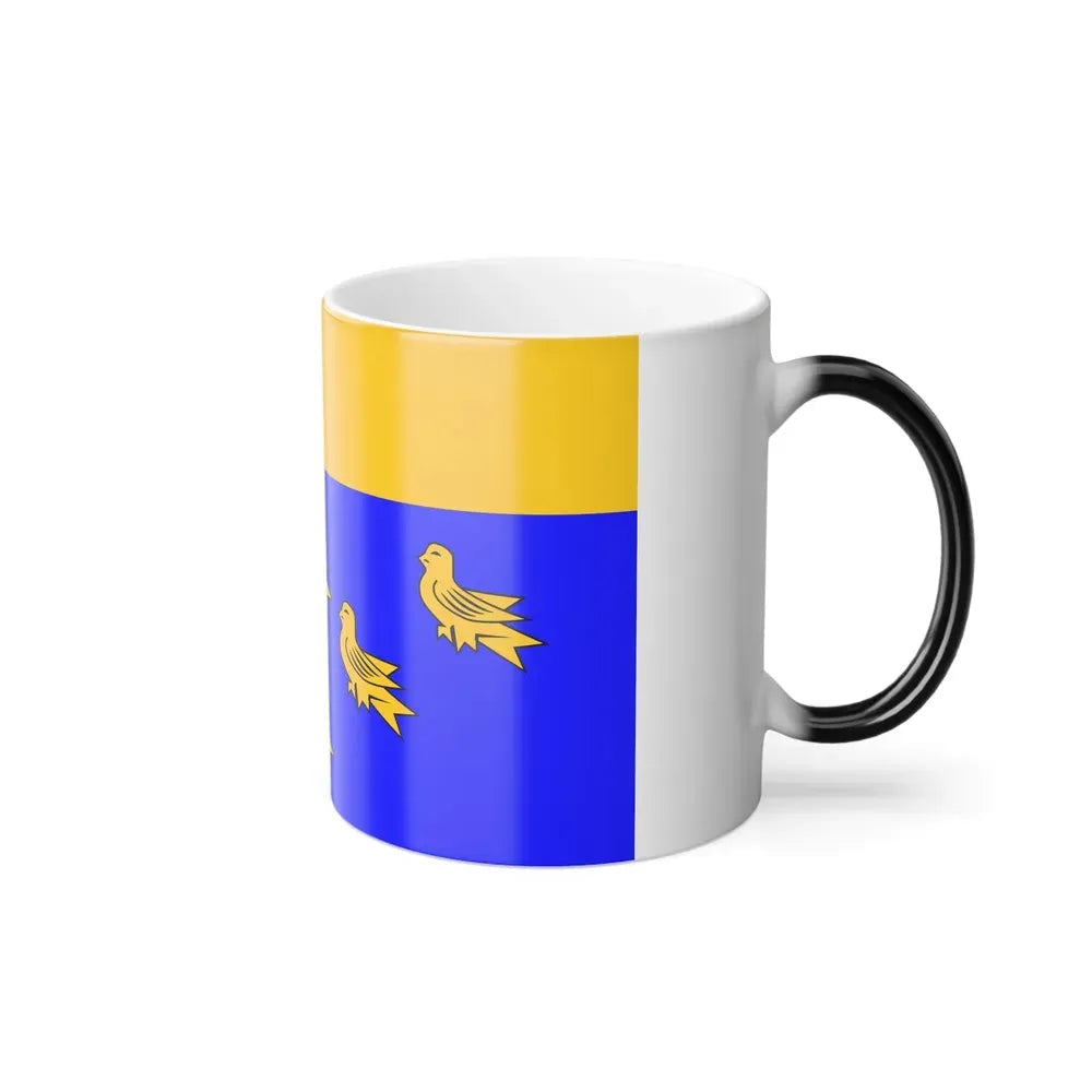 Flag of West Sussex UK - Color Changing Coffee Mug - Go Mug Yourself