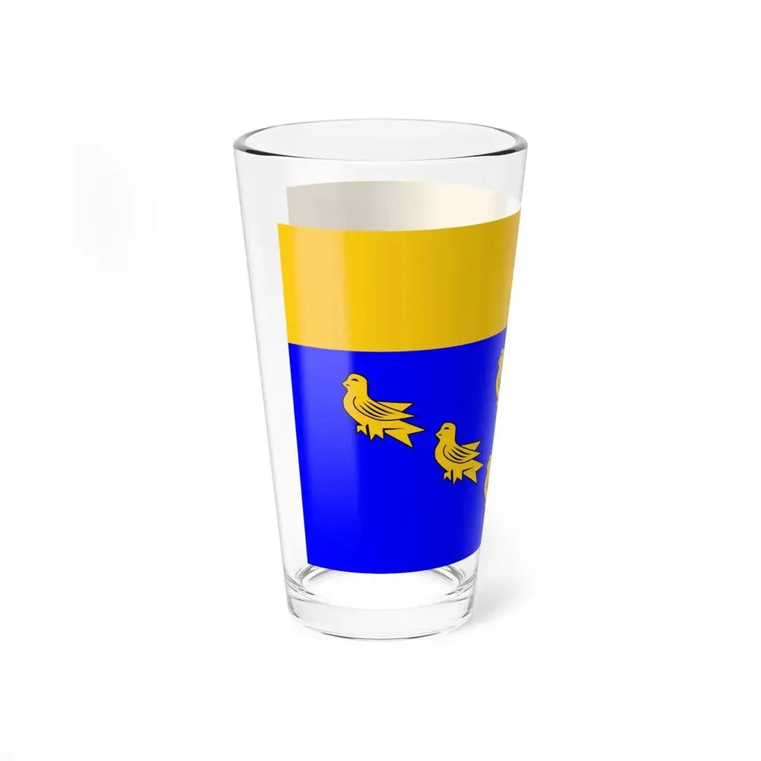 Flag of West Sussex UK - Pint Glass 16oz - Go Mug Yourself