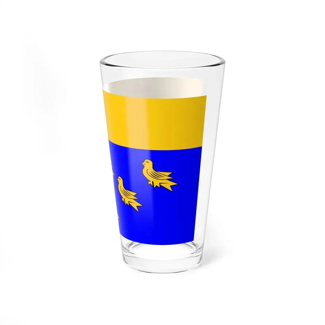 Flag of West Sussex UK - Pint Glass 16oz - Go Mug Yourself