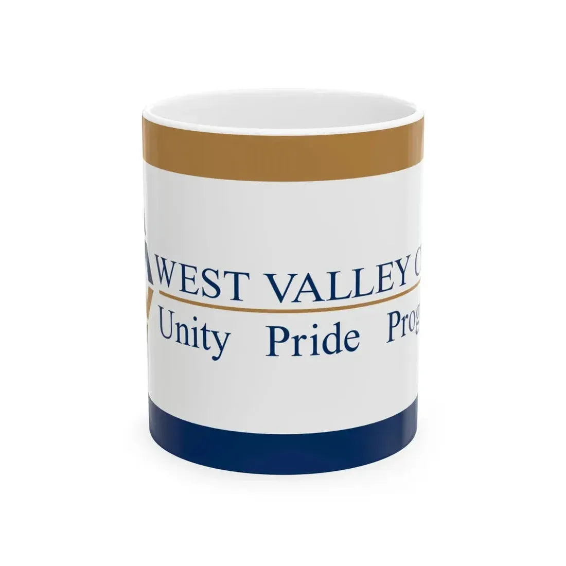 Flag of West Valley City Utah (United States) White Coffee Mug 11oz - Go Mug Yourself