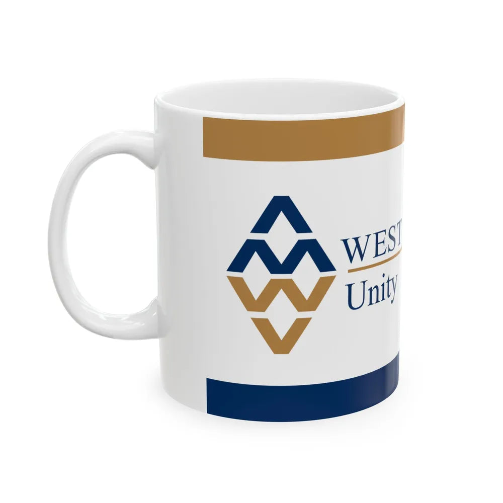 Flag of West Valley City Utah (United States) White Coffee Mug - Go Mug Yourself