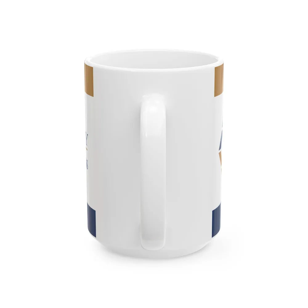 Flag of West Valley City Utah (United States) White Coffee Mug - Go Mug Yourself