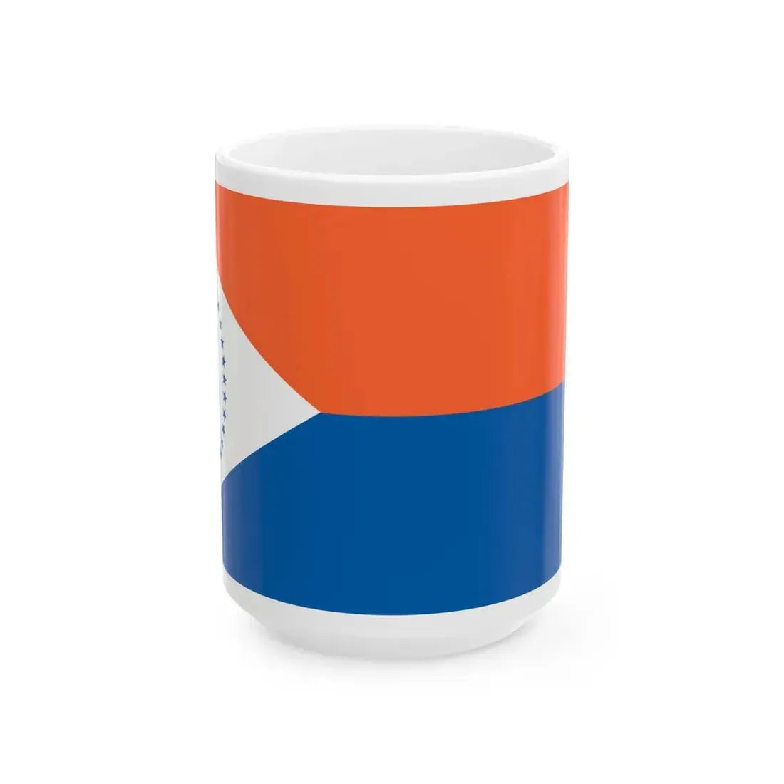 Flag of Westchester County New York 1939-1985 (United States) White Coffee Mug 15oz - Go Mug Yourself