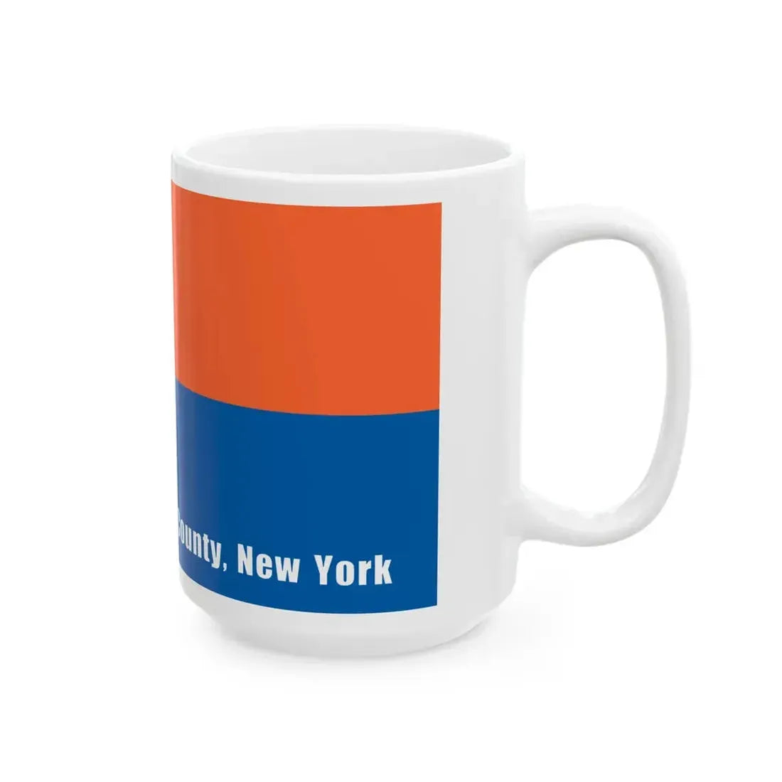 Flag of Westchester County New York (United States) White Coffee Mug - Go Mug Yourself