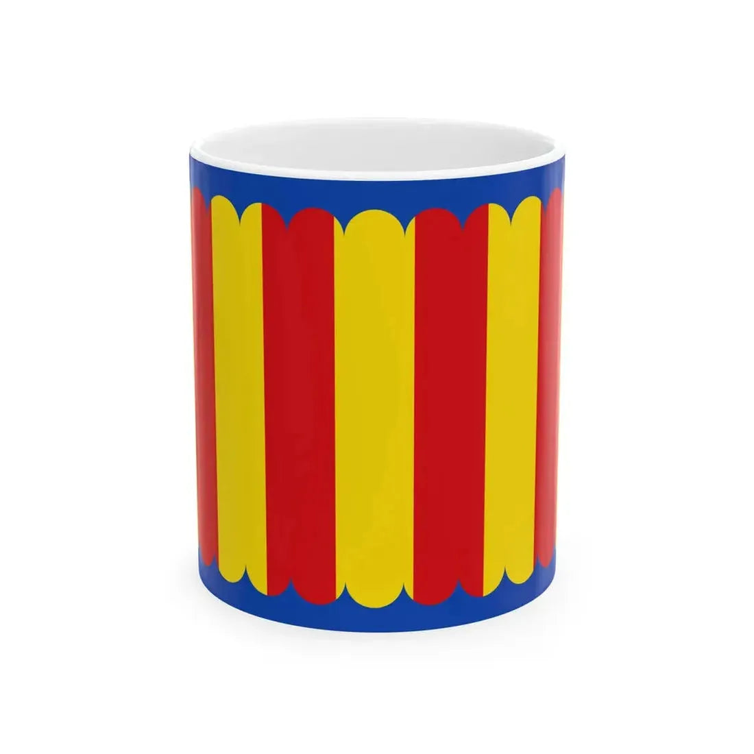 Flag of Westerlo (Belgium) White Coffee Mug 11oz - Go Mug Yourself