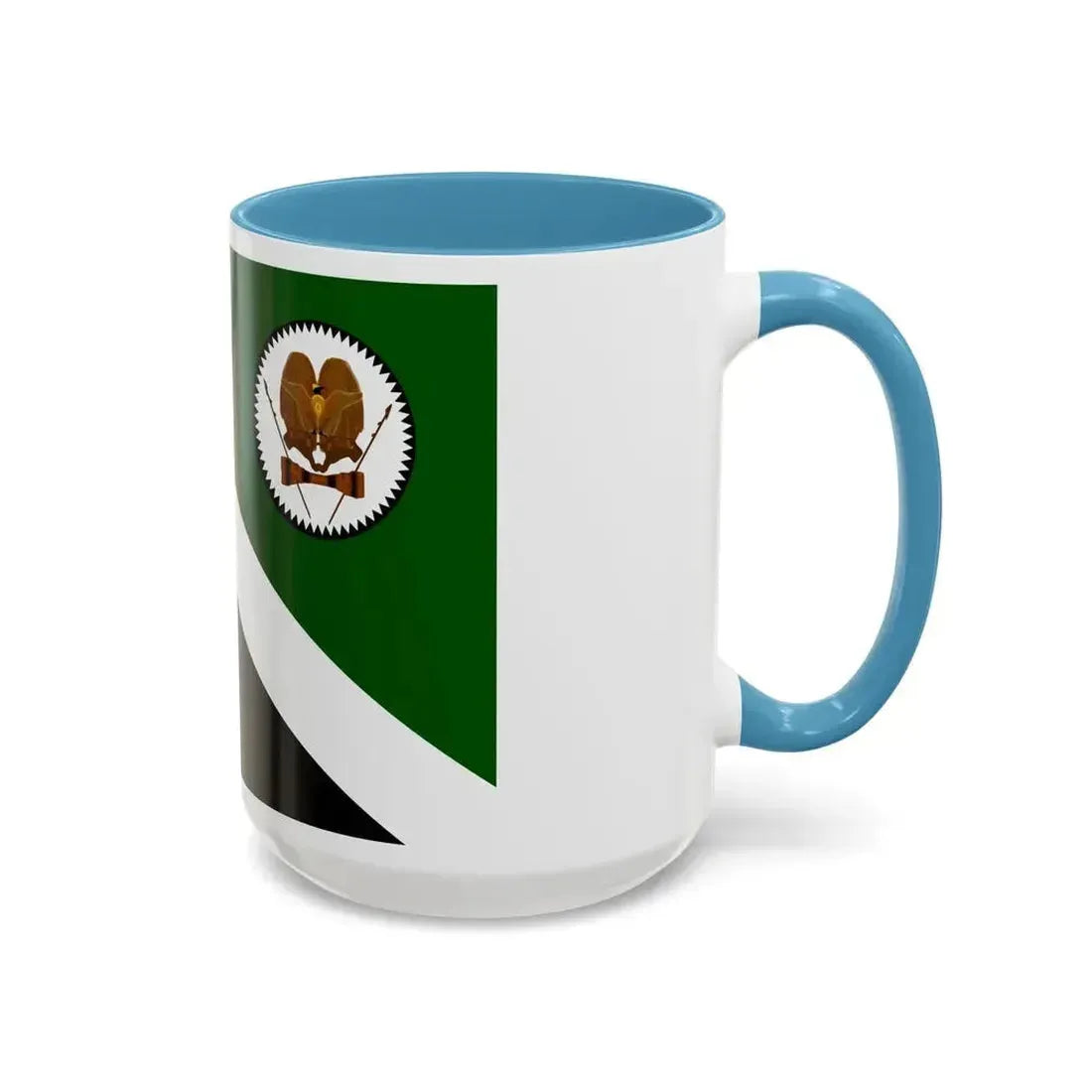 Flag of Western Highlands Papa New Guinea - Accent Coffee Mug - Go Mug Yourself