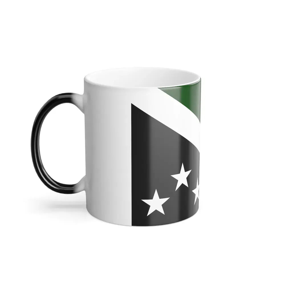 Flag of Western Highlands Papa New Guinea - Color Changing Coffee Mug - Go Mug Yourself