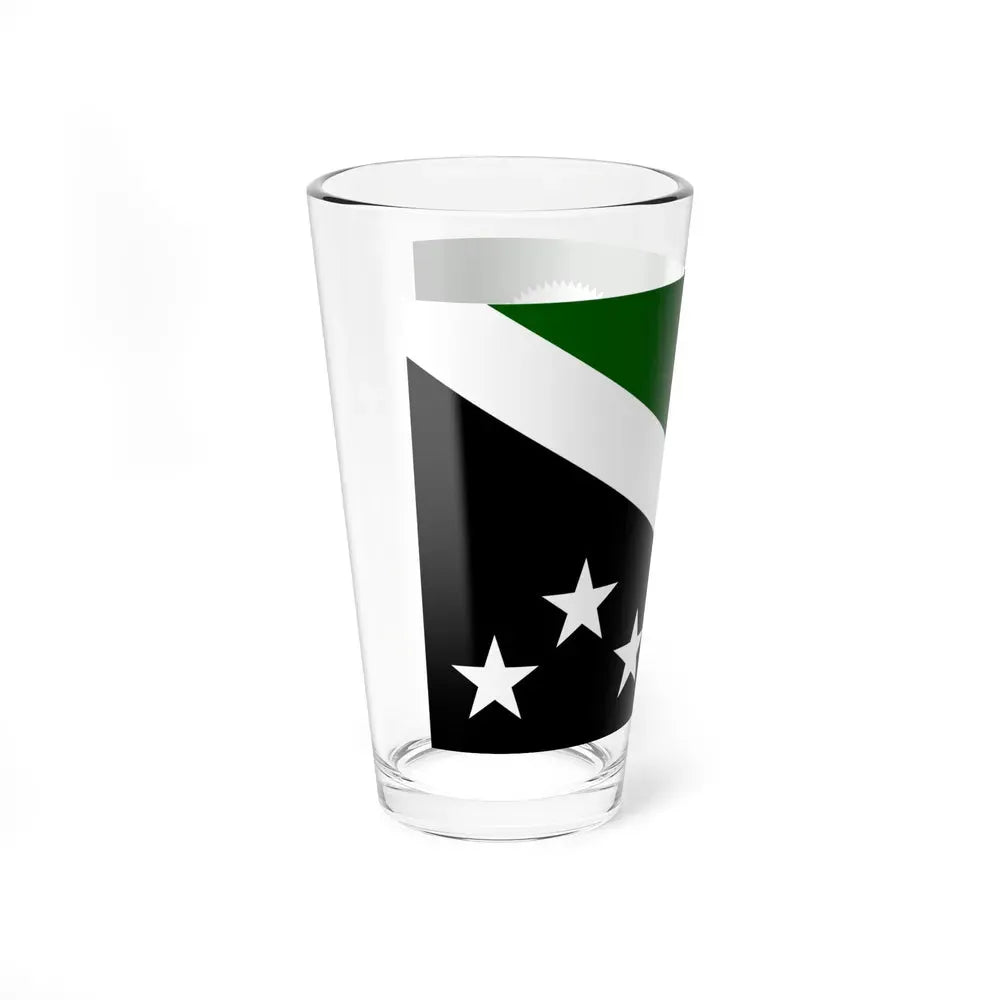 Flag of Western Highlands Papa New Guinea - Pint Glass 16oz - Go Mug Yourself