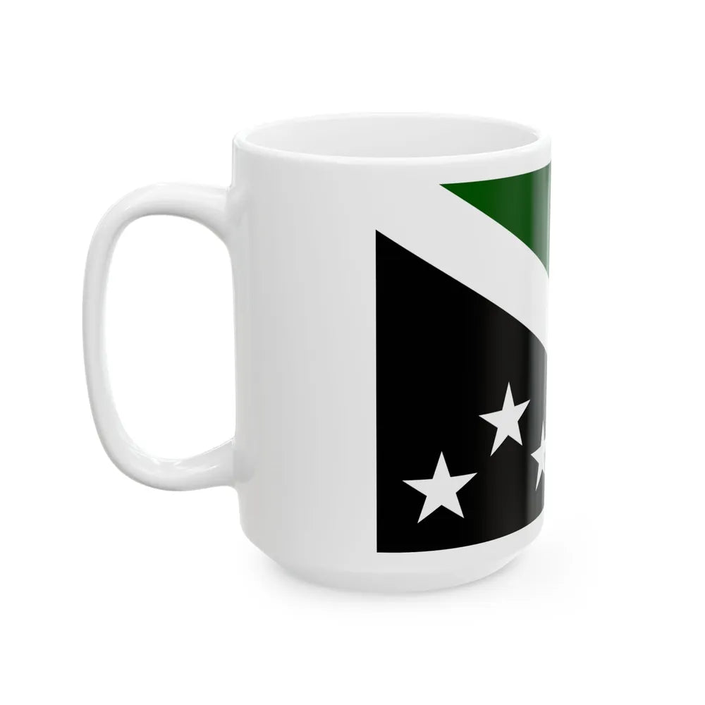 Flag of Western Highlands Papa New Guinea - White Coffee Mug - Go Mug Yourself