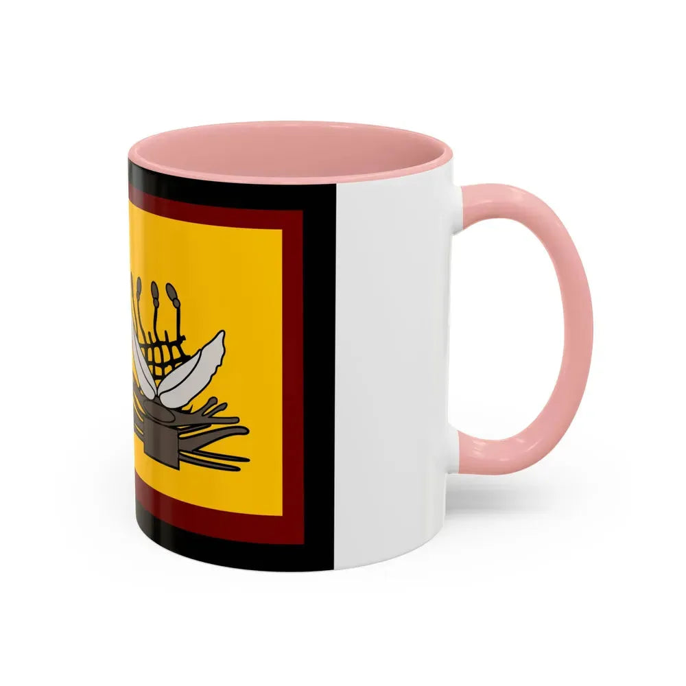 Flag of Western Province Papa New Guinea - Accent Coffee Mug - Go Mug Yourself