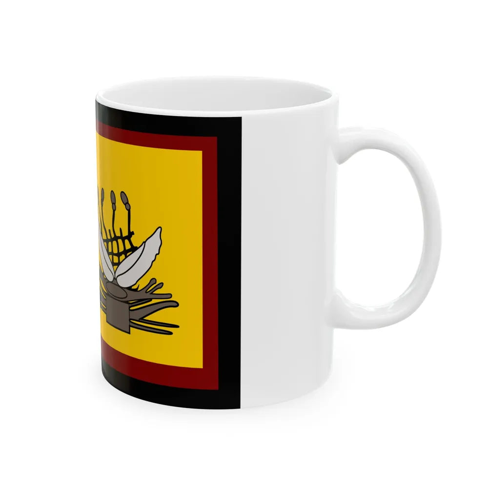 Flag of Western Province Papa New Guinea - White Coffee Mug - Go Mug Yourself