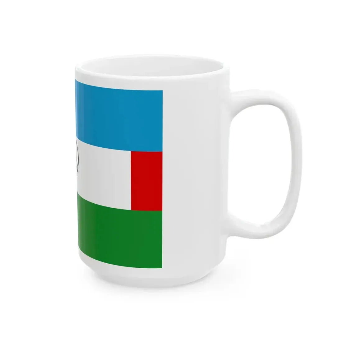 Flag of Western Togoland (Ghana) White Coffee Mug - Go Mug Yourself