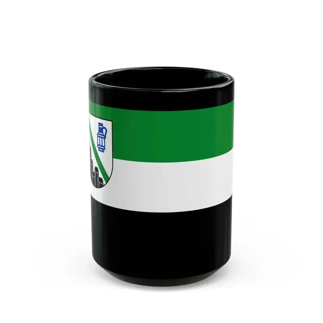 Flag of Westerwaldkreis Germany - Black Coffee Mug 15oz - Go Mug Yourself