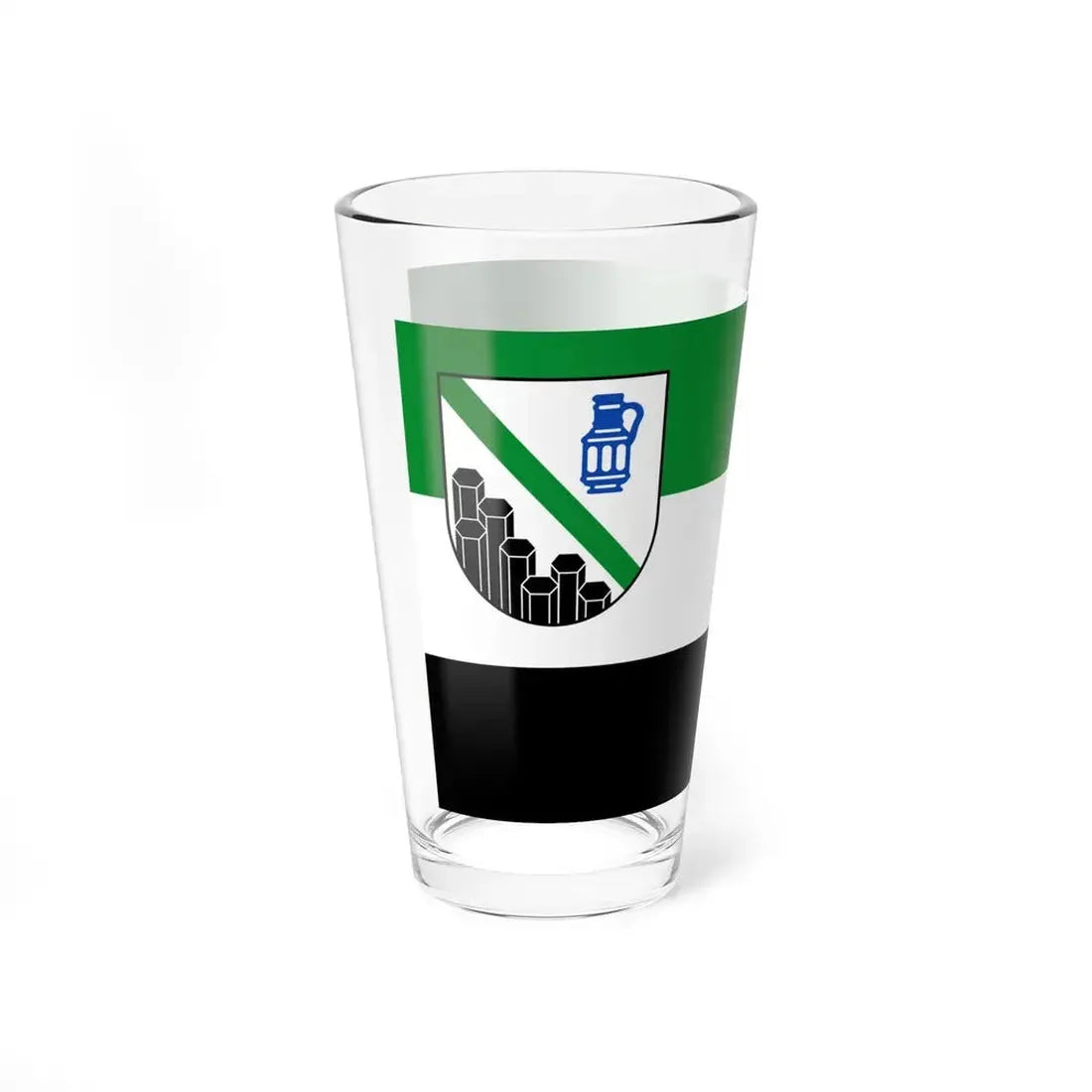 Flag of Westerwaldkreis Germany - Pint Glass 16oz - Go Mug Yourself