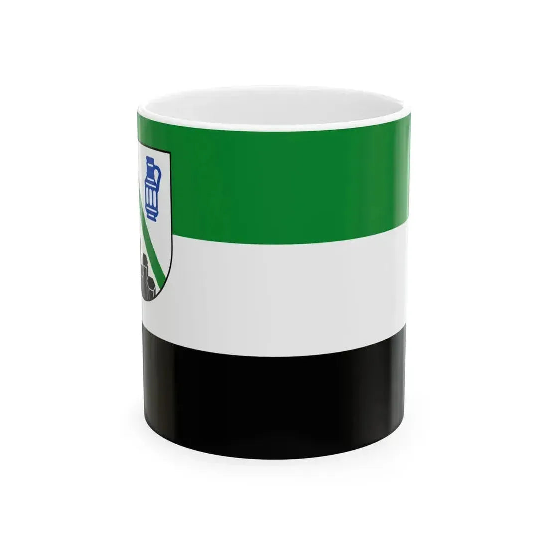 Flag of Westerwaldkreis Germany - White Coffee Mug 11oz - Go Mug Yourself