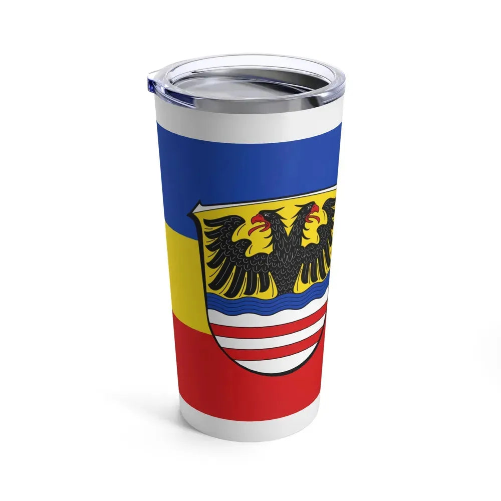 Flag of Wetteraukreises Germany - Tumbler 20oz - Go Mug Yourself