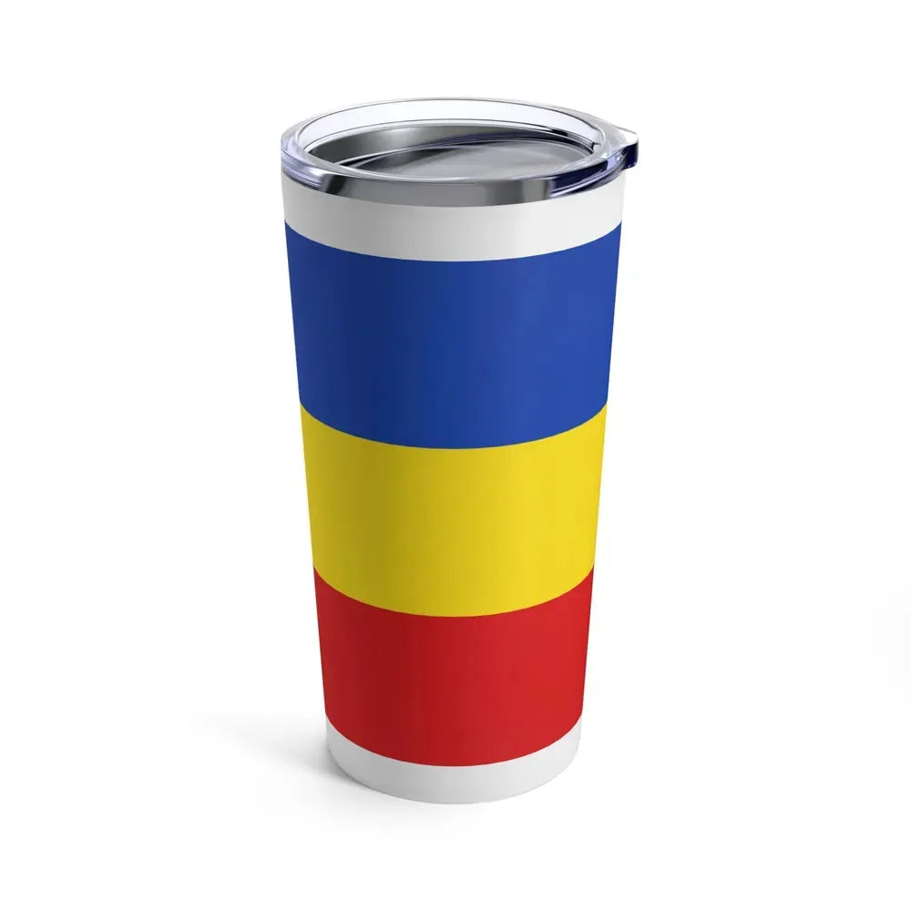 Flag of Wetteraukreises Germany - Tumbler 20oz - Go Mug Yourself