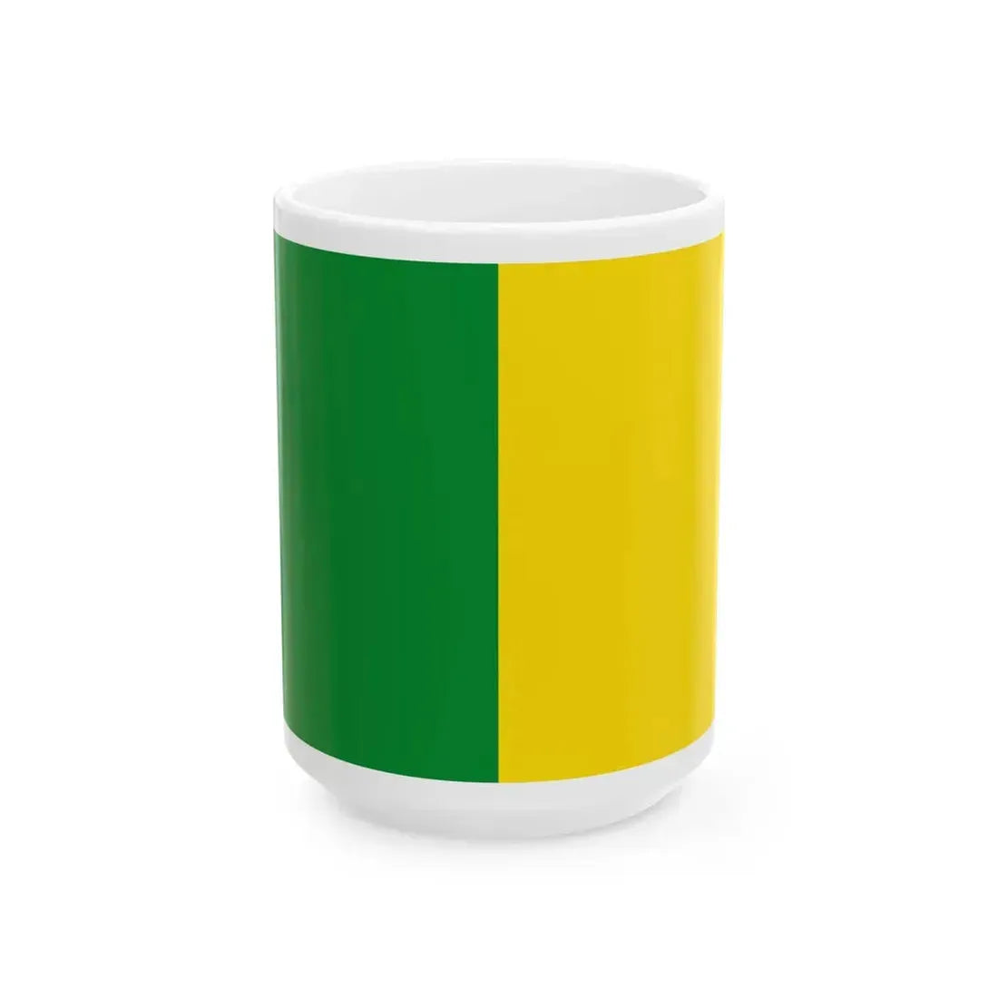 Flag of Wetteren Belgium (Belgium) White Coffee Mug 15oz - Go Mug Yourself