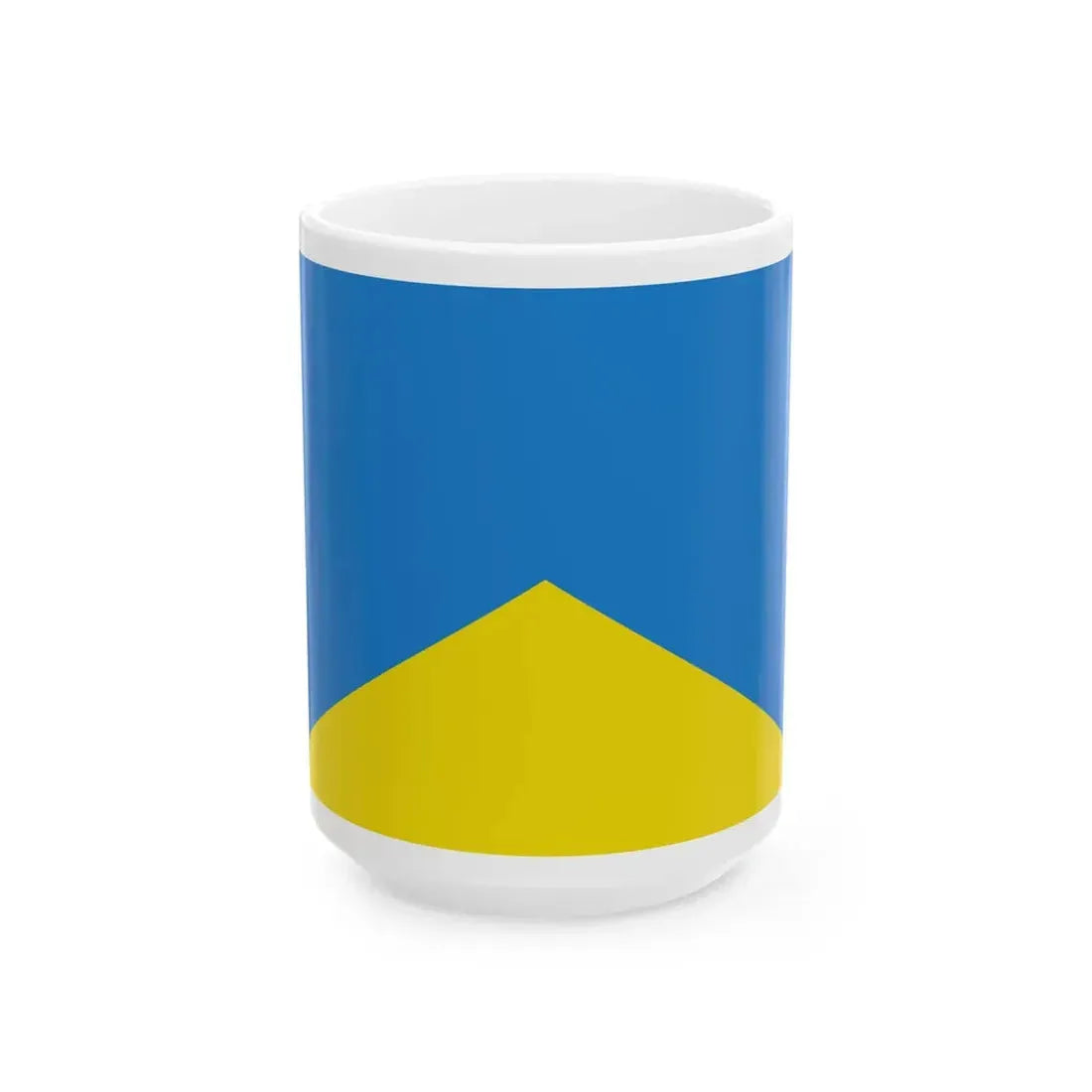 Flag of Wevelgem (Belgium) White Coffee Mug 15oz - Go Mug Yourself