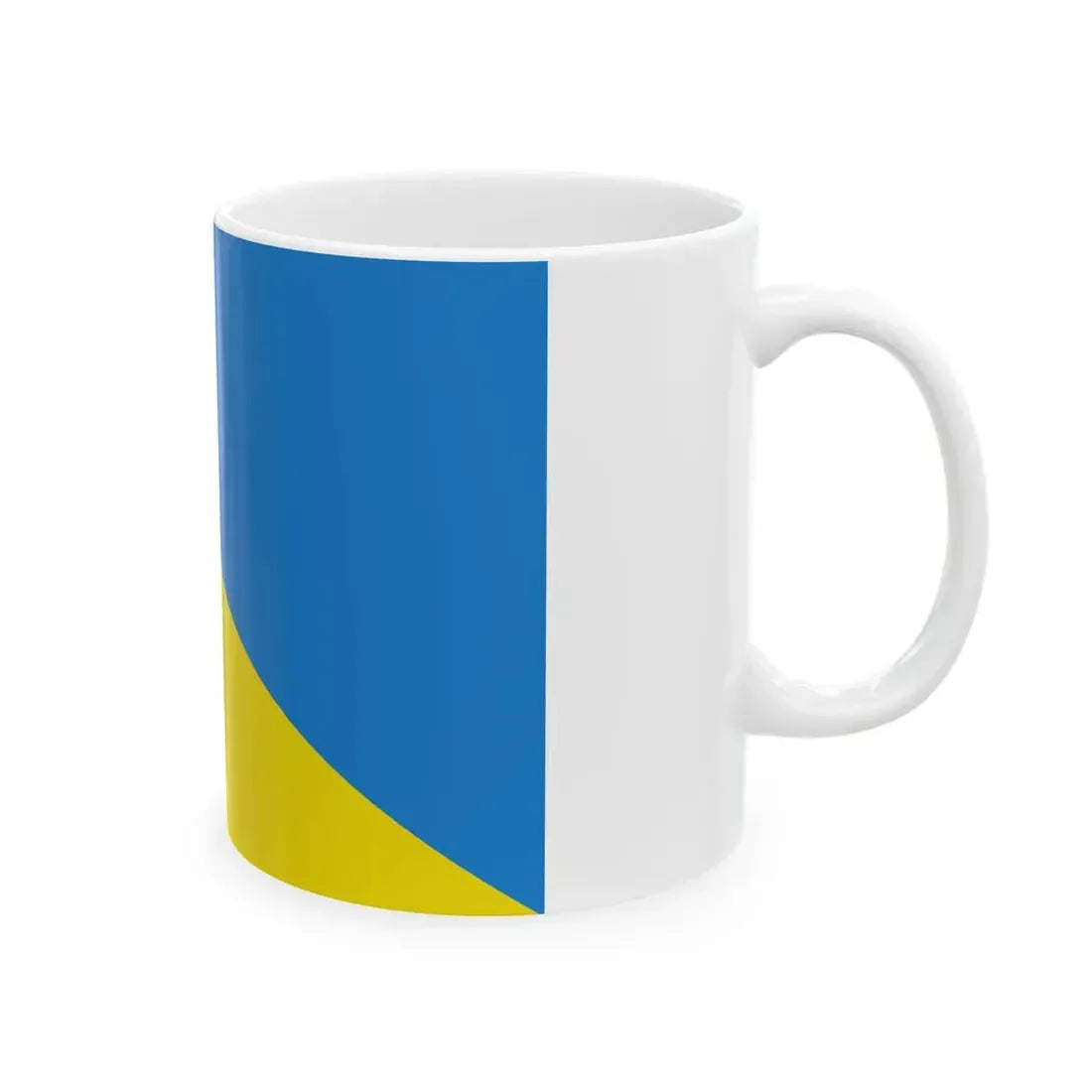 Flag of Wevelgem (Belgium) White Coffee Mug - Go Mug Yourself