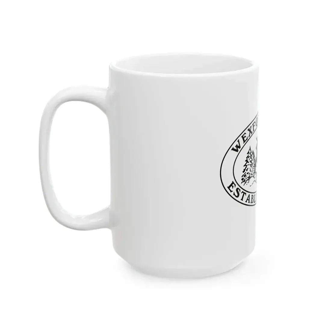 Flag of Wexford County Michigan (United States) White Coffee Mug - Go Mug Yourself