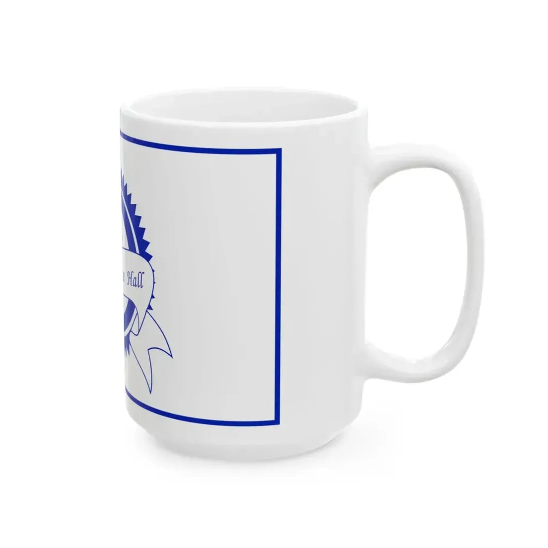 Flag of White Hall West Virginia 2018-2020 (United States) White Coffee Mug - Go Mug Yourself
