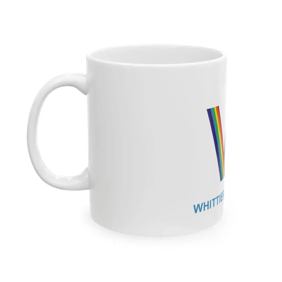 Flag of Whittier California (United States) White Coffee Mug - Go Mug Yourself