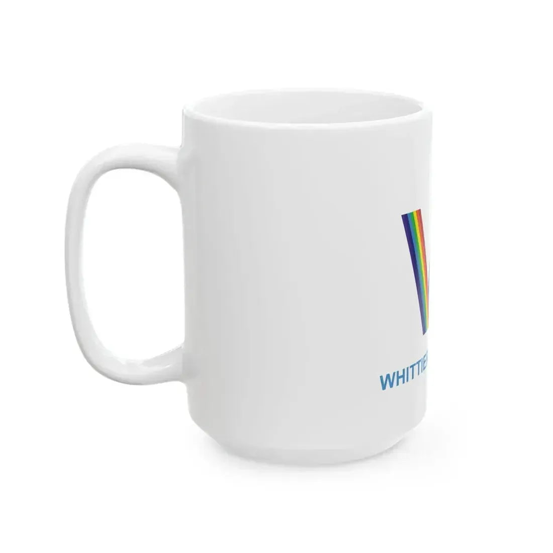 Flag of Whittier California (United States) White Coffee Mug - Go Mug Yourself