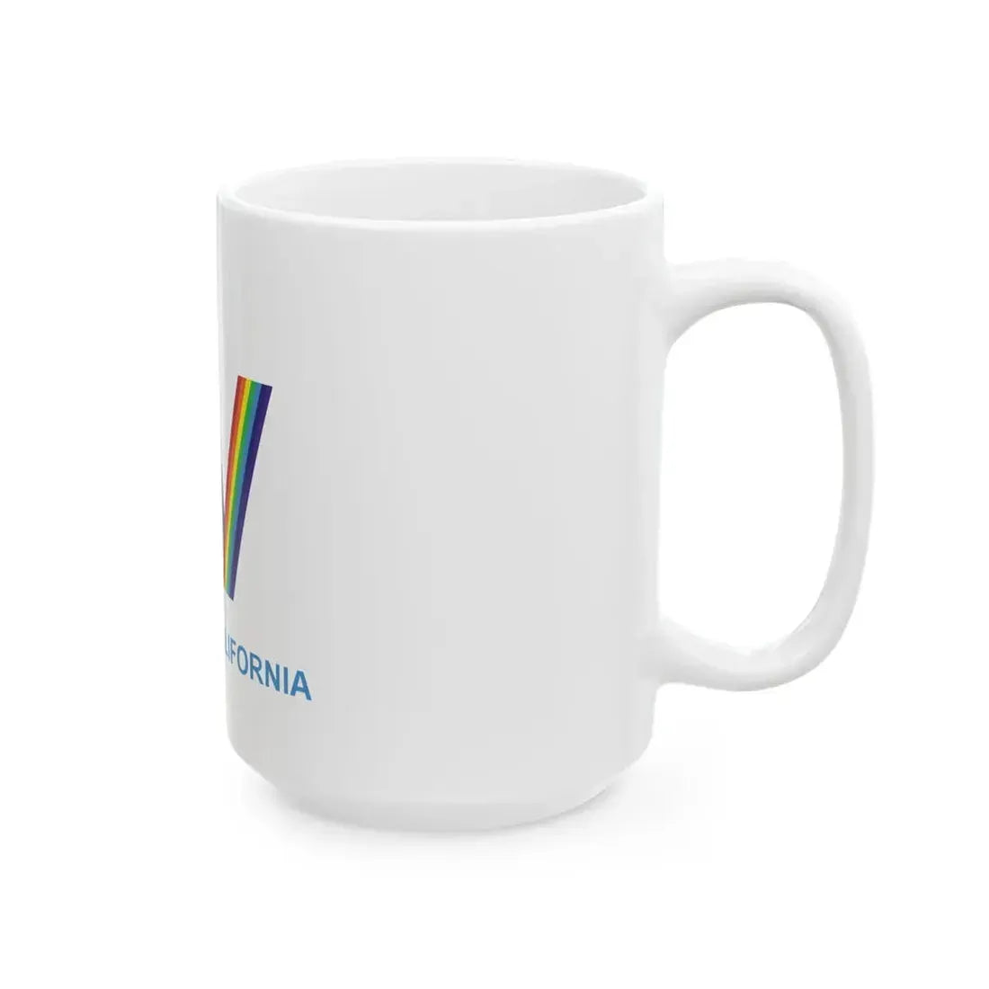 Flag of Whittier California (United States) White Coffee Mug - Go Mug Yourself